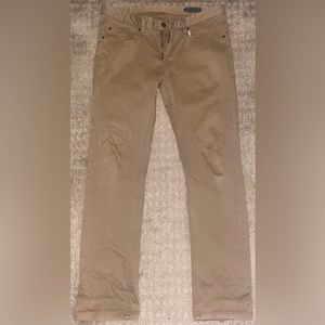 Matix Gripper Slim Straight Khaki Pants 34x32